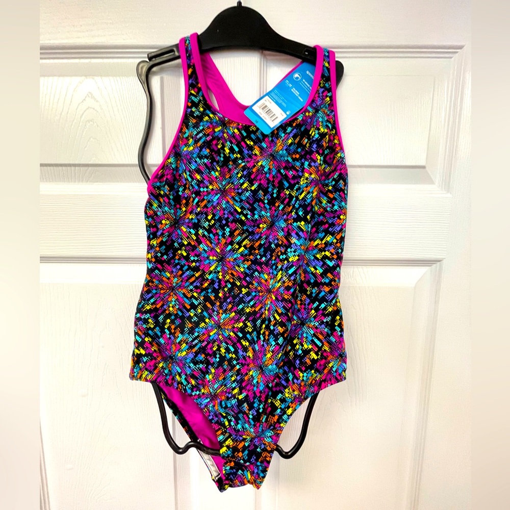 NWT SPEEDO GIRLS BATHING SUIT